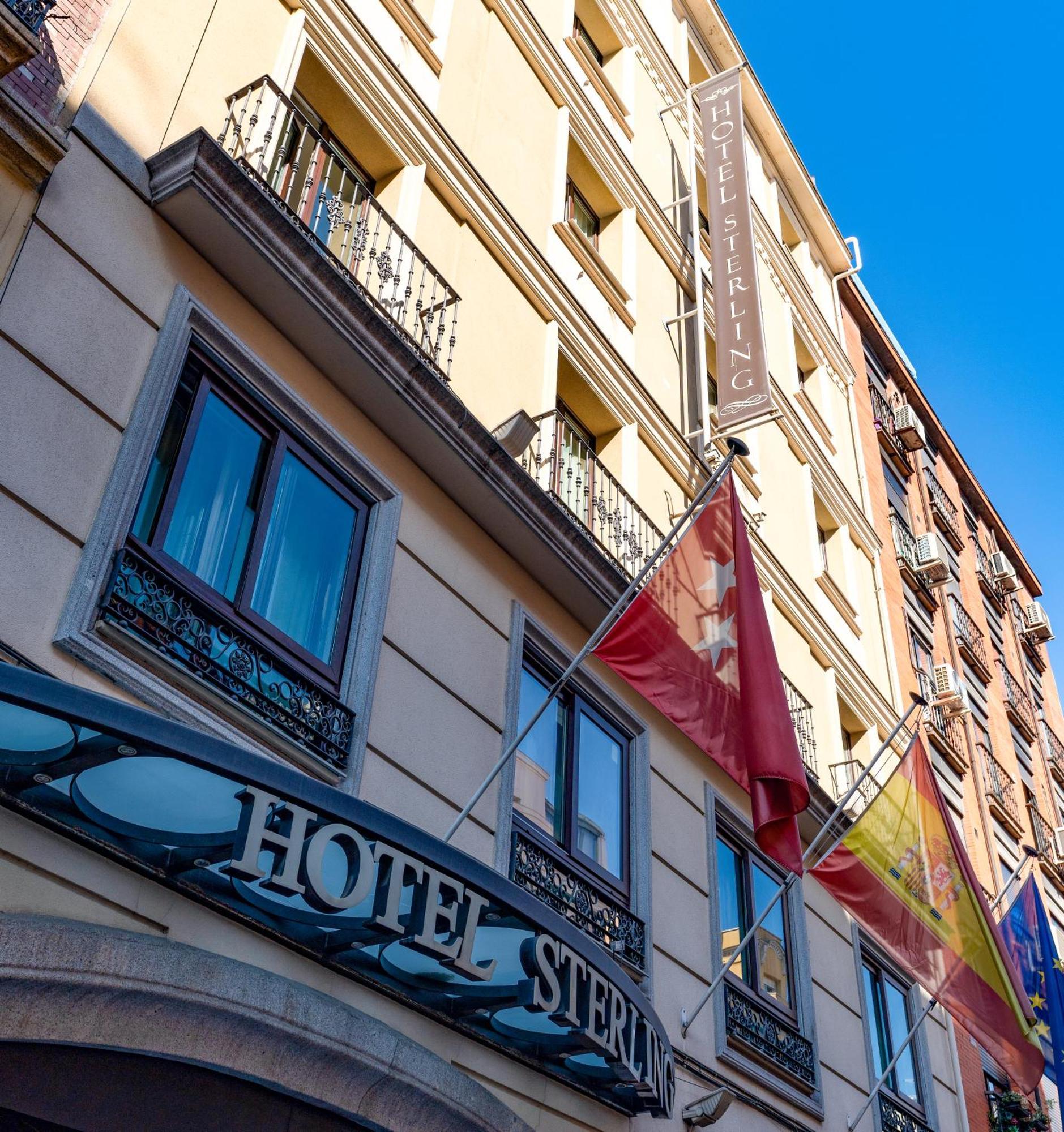 Sterling Hotel Madrid Bagian luar foto